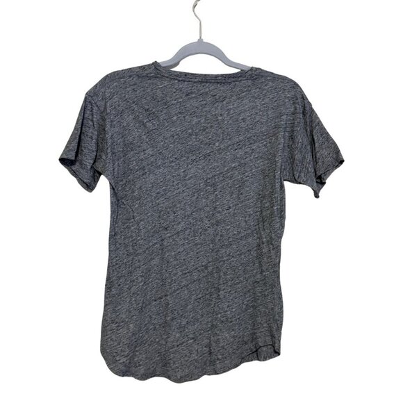 Madewell Whisper Cotton Crewneck - gray -Tee Size: S - Picture 2 of 3